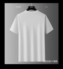 New Fashion Trend Embroidered Summer Short Sleeve Luxury Men Streetwear T-Shirt