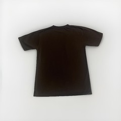 Nazca Peru Lines Graphic T-Shirt Black Hummingbird Geoglyph Souvenir Size M