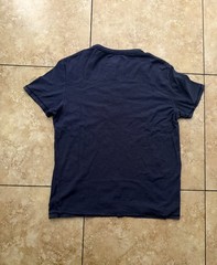VTG Y2K American Eagle Outfitters Patchwork Blue Tee Size Large Vintage Fit