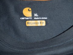 Mens CARHARTT FORCE RELAXED FIT Sz XL Gray Pocket Long Sleeved Crew Neck T-Shirt