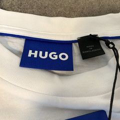 Hugo Boss T-Shirt Men’s M Frank’s Bangers Hotdog Graphic Print White