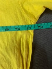 Little Miracles 5K 2017 Gildan Softstyle Men’s Large Yellow Graphic T-Shirt