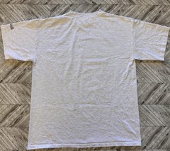 VTG Habitat T-Shirt Mens XL Gray Eagle Owl Nature Wildlife Animal Streetwear Y2K