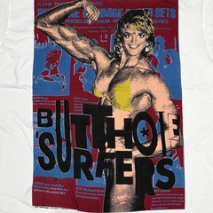 Vintage Butthole Surfers Don Rock Bodybuilder 3 Eyed Female XL T-Shirt REPRINT