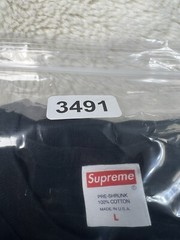 Supreme Shirt Mens Large Black Crystal Rock Tee Shirt