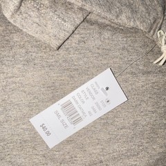 Essentials Fear of God Logo Crew Neck Short Sleeve Gray T-Shirt Men’s S