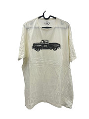 DOUBLE RL ralph’s truck t-shirt antique white L