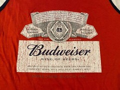 BUDWEISER Beer bottle USA king MEN’S New SLEEVELESS Tank Top muscle T-SHIRT EPIC