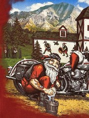 Harley Davidson Fairbanks Alaska Mens Shirt Santa Claus Cotton Red Sz 2XL