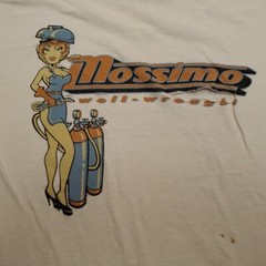 Mossimo Shirt Mens XL White Well Wrought Short Sleeve Skate 90s Retro Torch Tee