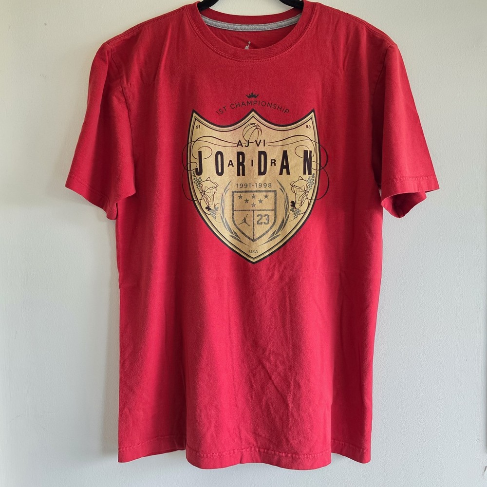 Nike Air Jordan Michael Jordan 1st Championship T-shirt Size Medium