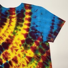 Handmade Tie Dye Adult Unisex T-Shirt Size Large Multicolor Tee New