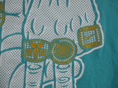 Nike Kobe Championship Rings Shirt Mens Medium Teal Blue Graphic Basketball Tee