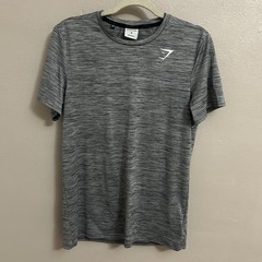 Gymshark Arrival Marl T-Shirt med Black Onyx Gray Performance Gym Training