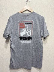 Vespa Piaggio T Shirt Grey Dark Muse XL New With Tags Fits Smaller
