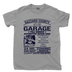 Dukes Of Hazzard Tee Shirt Cooters General Lee Dixie Air Horn Southern Flag Tee