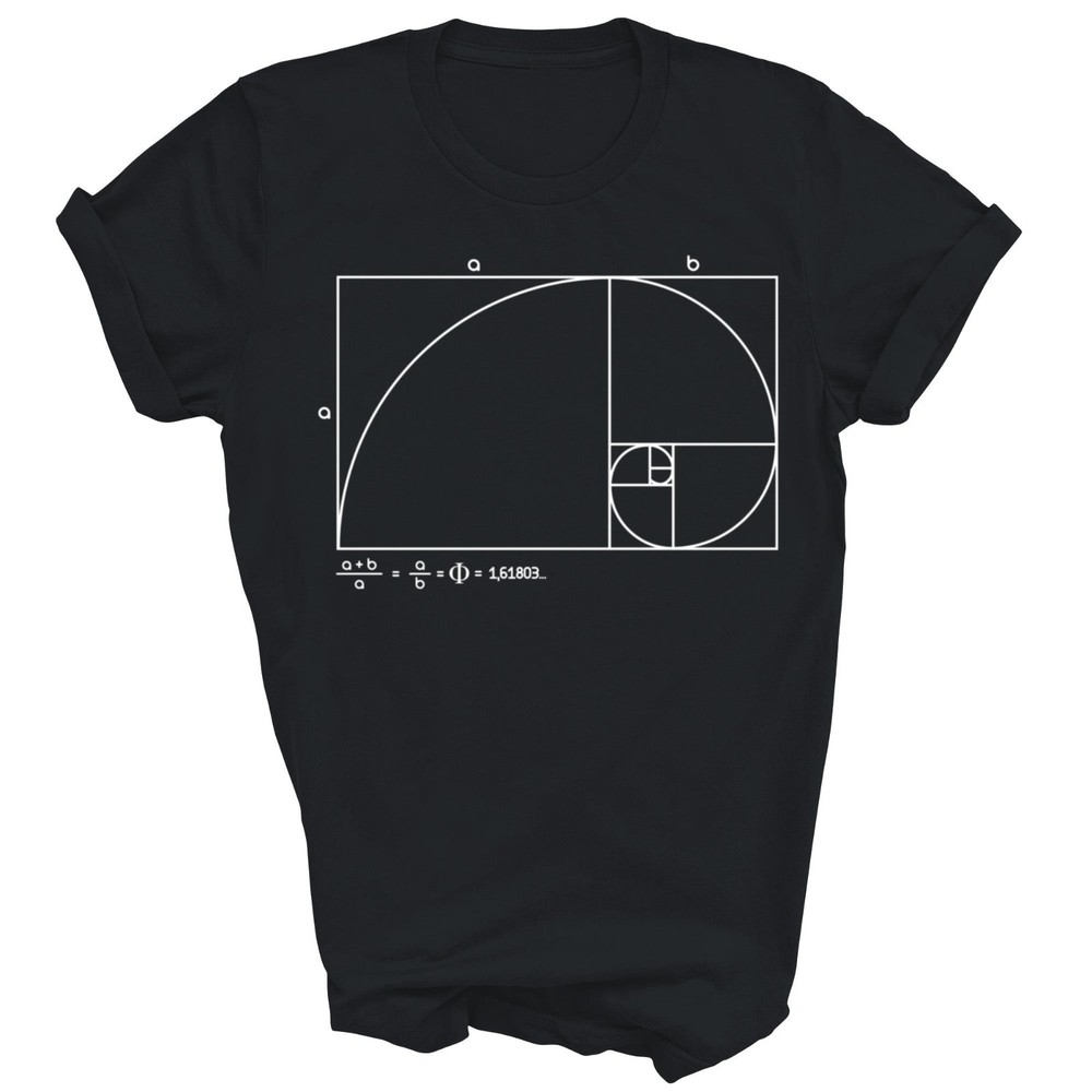 Fibonacci Golden Ratio Math Lover Teacher Unisex Shirt Gift