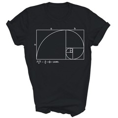 Fibonacci Golden Ratio Math Lover Teacher Unisex Shirt Gift