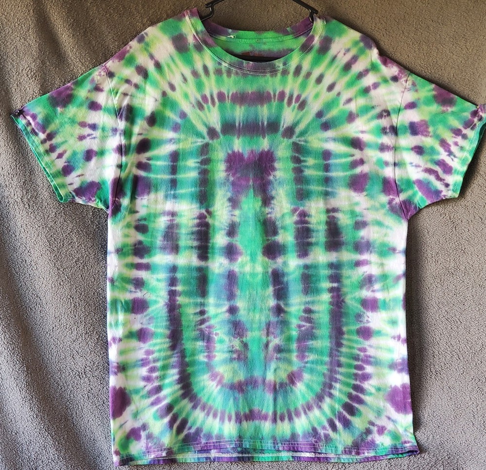 HANES SIZE X-LARGE 100% Cotton Tye Dyed Shirt Pre-washed WON’T FADE VERY SOFT