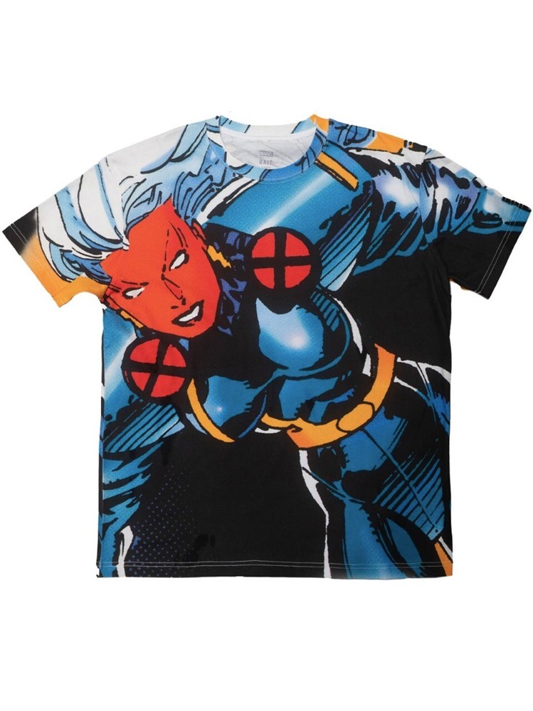 Bait x Marvel Comics Jim Lee X-Men Storm All-Over Print T-Shirt Size 2XL New