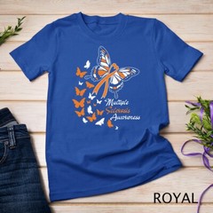 Multiple Sclerosis Awareness Butterflies Gift Unisex T-shirt