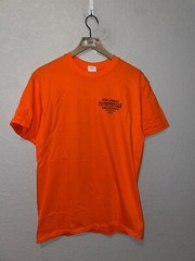 2009 Fayettevilla AK Arkansas Orange Motorcycle Biker Shirt Tee 2000s M Medium