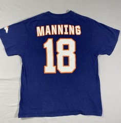 Denver Broncos Peyton Manning Tee Shirt #18 Men’s XL/XG