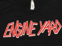 ENGINE YARD 2013 Tour T-SHIRT Mens SMALL Cloud Technology Computer Software PC S