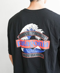 NWT Patagonia Men’s Great Waves Responsibili-Tee 37873 Black X-Large