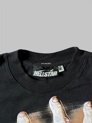 Hellstar × WWE John Cena Tee ‘Black’ Size Large Authentic No NFC