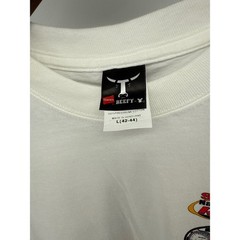 Hanes Beefy T SCCA National Championship Runoffs Red Line Synthetic Oil Shirt L