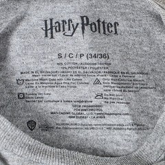 Harry Potter Herbology Shirt Men’s Size Small (34/36) Gray