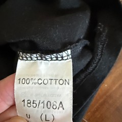 Lofi Girl Embroidered Logo T-Shirt Black Study Chill Sleep Repeat Merch Unisex L