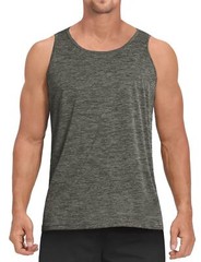Mens Sleeveless Muscle Tank Tops Gym Workout Quick Dry Casual A-Shirt Undershirt