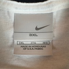 Vintage Nike Silver Tag White Essential Ringer T-shirt size Men’s 3XL