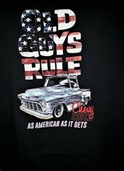 OLD GUYS RULE AS AMERICAN AS IT GETS Chevy Truck Various Sizes