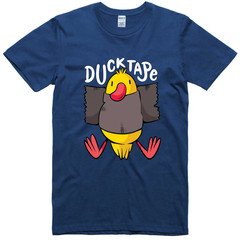 Funny Duck Tape Shirt, Humor Graphic Cotton Tee