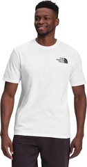 The North Face Box NSE Mens Tshirt White TNF Black Sz Large
