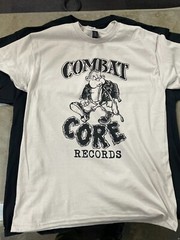 Combat CORE shirt punk hardcore kbd Circle Jerks Agnostic Front Exploited GBH WT