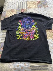 Alab T-Shirt LargeMagic Mushroom Wizard Psychadelic Psilocybin Skater Streetwear