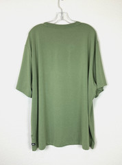 REI Co-op Men’s Athletic Tee Shirt Size 3XL Green Stretch Fabric Soft