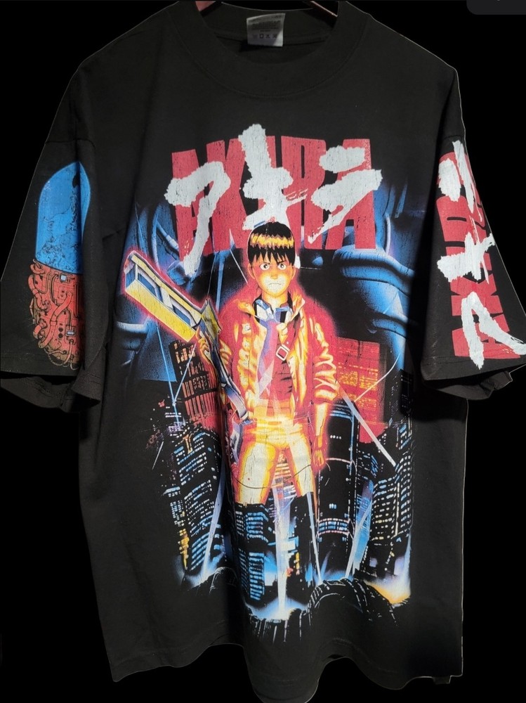 AKIRA” MODERN ON A SHAKA HEAVYWEIGHT GARMET DYED T SHIRT