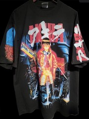 AKIRA” MODERN ON A SHAKA HEAVYWEIGHT GARMET DYED T SHIRT