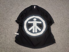 AELIZA studio Design unique collection Oversized Logo Black Shirt