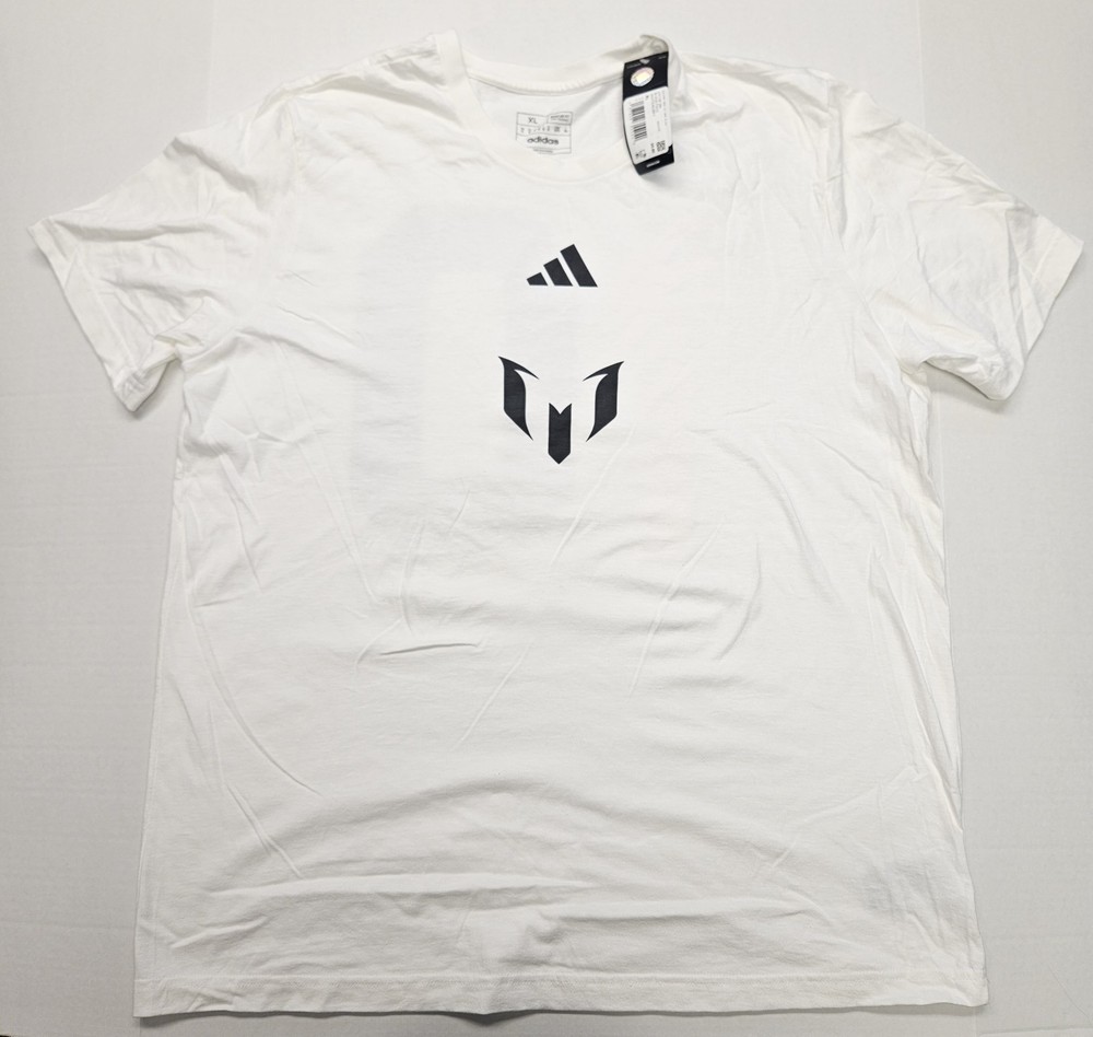 Adidas Messi #10 Miami T-Shirt ‘White’ / JH1136 / Men’s Size XL