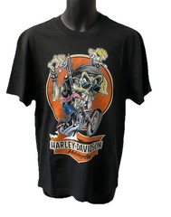 Harley Davidson Men’s Grease Ghoul Short Sleeve T-Shirt Black 3002981