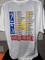 Official Guns N Roses 2023 North America Tour Shirt Size Large White New