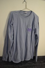Vtg Louisiana State University ICE HOCKEY Long Sleeve T Tigers Geaux LSU MENS XL