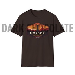 Mordor T-Shirt, Lord of the Rings Shirt, LOTR Shirt, Mordor National Park Shirt