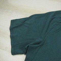 Lululemon Shirt Mens Extra Large Green Long Curved Hem Tech Performance Stretch